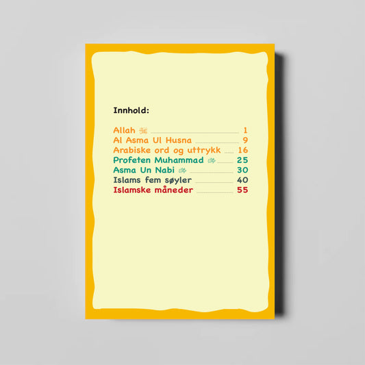 Min første aktivitetsbok