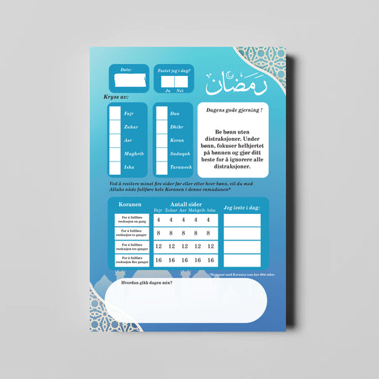Ramadan Journal for voksne og unge
