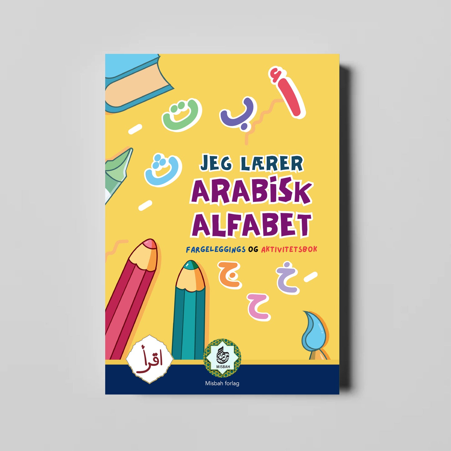 Jeg lærer Arabisk alfabet- (Forventes i salg 20.11.2024)